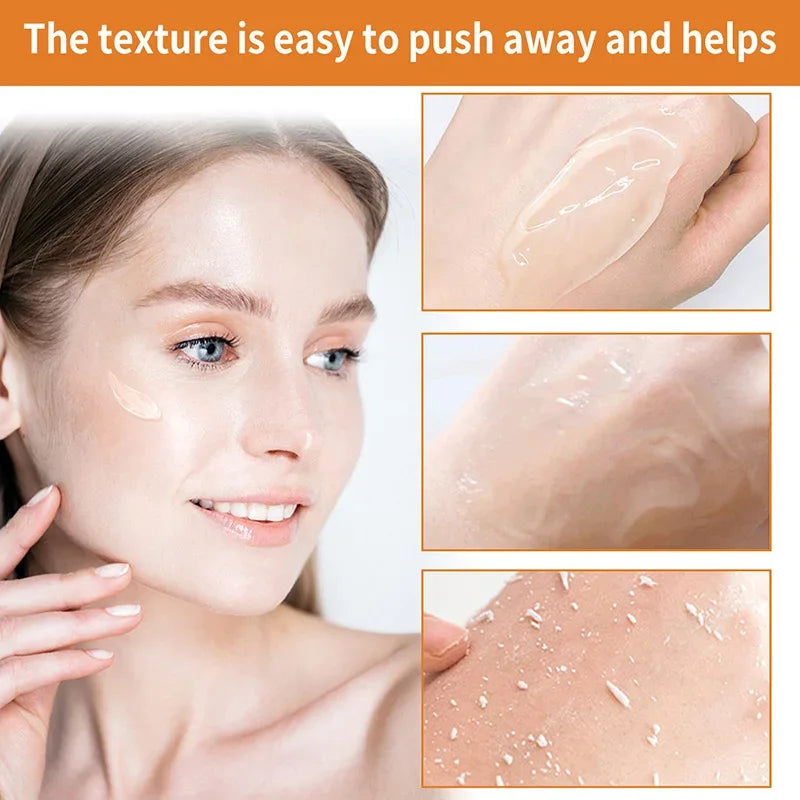 Orange Vitamin C Body &amp; Face Scrub - Natural Exfoliating Gel 50g | Glow Up Spot Pro - Glow Up Spot Pro