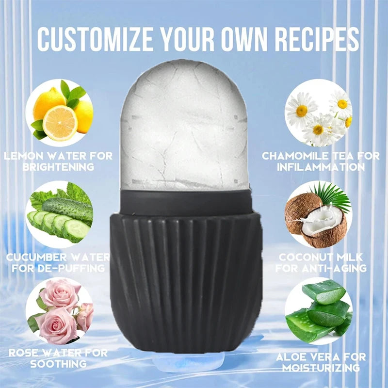 Stainless Steel Facial Roller - Glow Up Spot Pro